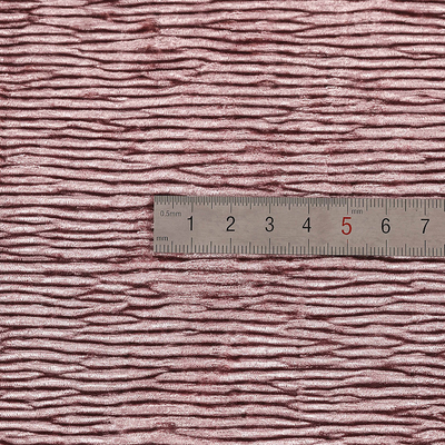 Твердым плиссированная Crinkle корейская ткань бархата связала 260gsm