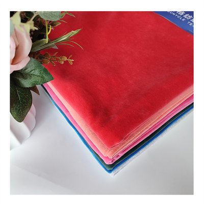 равнина 32S 100D ткани CVC80 CVC20 бархата велюра 240gsm