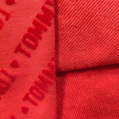 Ткань Терри 310gsm 5% полиэстер 95% хлопок французская для свитера